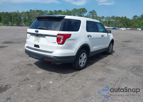 2018 Ford Police Interceptor из США, поврежденный, VIN 1FM5K8AR5JGA83764